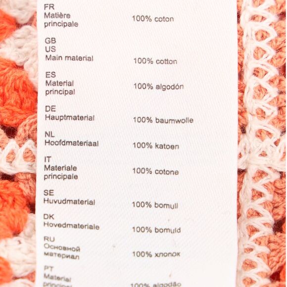 Maje Fringed Crochet Cardigan in Multicolor Cotton - Picture 6 of 6